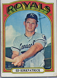 1972 Topps Baseball Cards      569     Ed Kirkpatrick